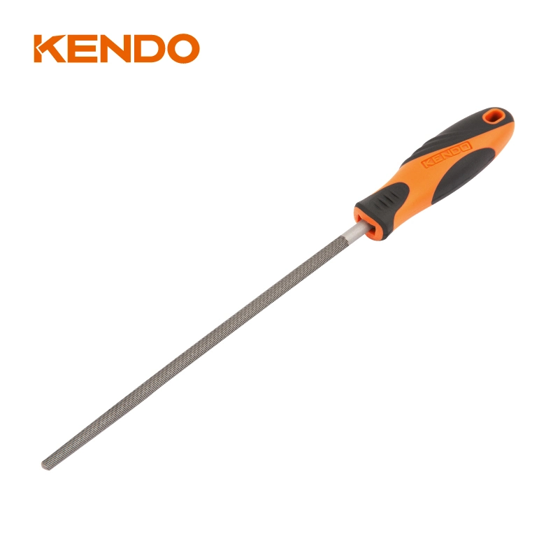 Kendo High Removal Rate Round Steel File with Tapered Shape Towards The Tip