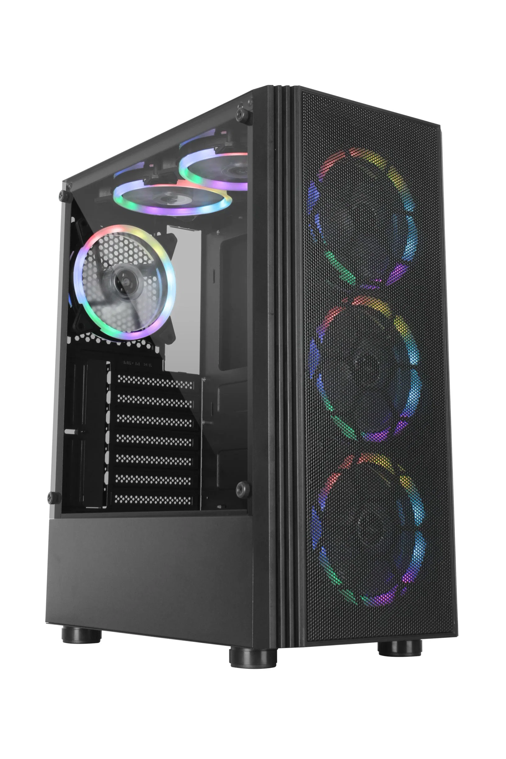 Продавая игровой корпус ATX для настольных ПК с вентилятором RGB