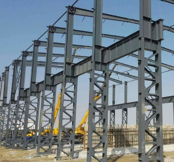 SB010 Custom Steel Structure Fabrication Metal Steel Structure Warehouse Building