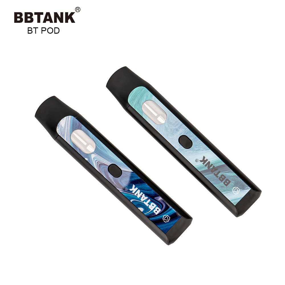 Bbtank in Pod 2ml Disposable Oil Vaporizer Preheat Vape Pen 2g Rechargeable Vapes 2ml Vape Starter Kit