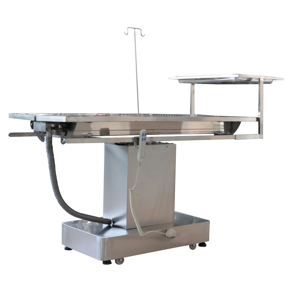 Veterinary Multifunctional High quality/High cost performance  V Type Electric Surgical Bed Animal Operating Table with Constant Temperature