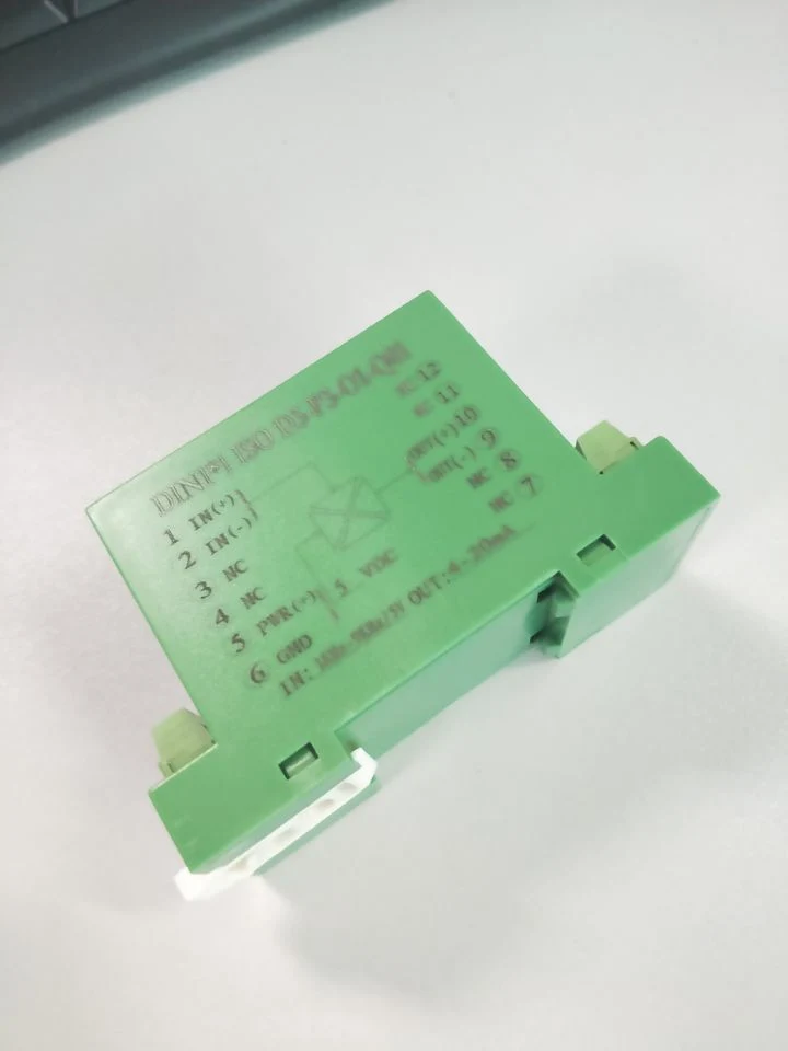 35mm DIN Rail Passive Voltage Current Resistance to 4-20mA Loop Powered Converter