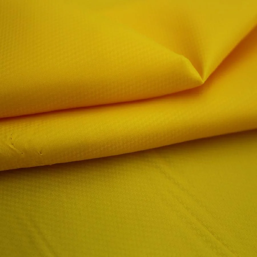 O poliéster reciclado/náilon/spandex à prova impressa de malha fina camada exterior Casaco Jacquard uniforme de produtos têxteis de vestuário