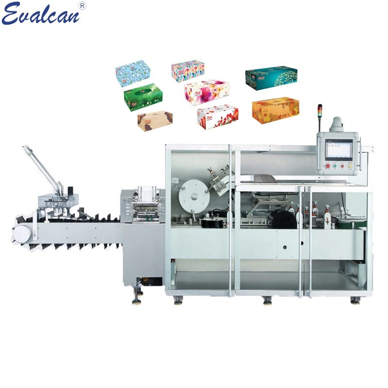 Hot Melt Tissue Carton Machine Automatic Packing Machine