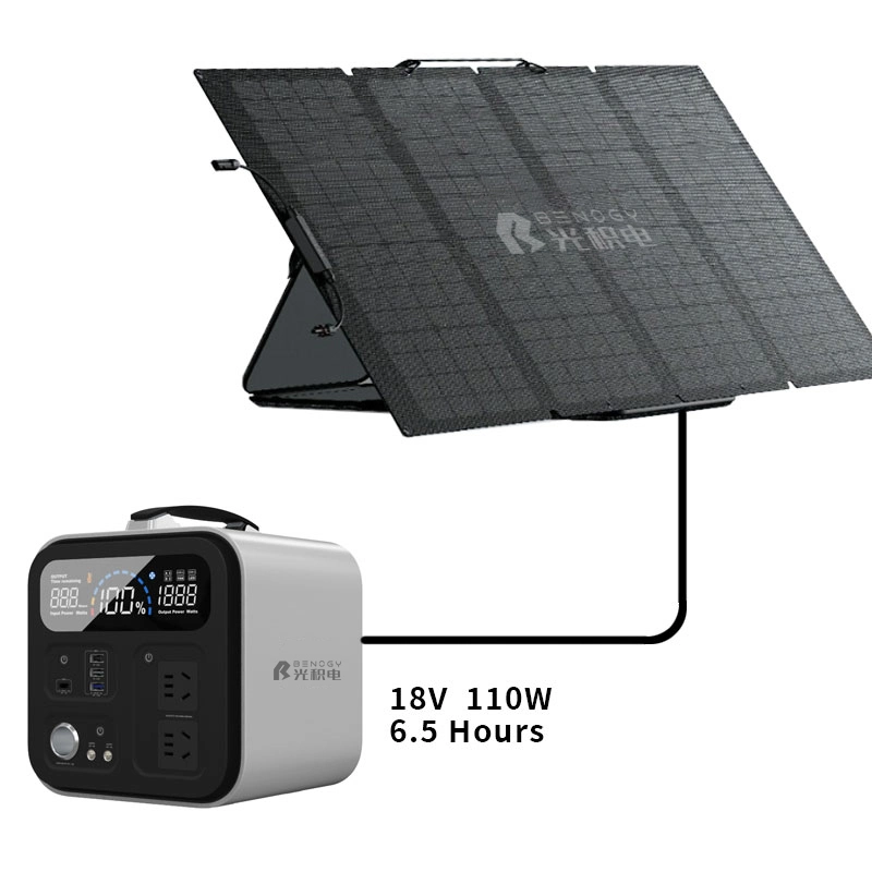 Camping / Outdoor Mini Wiederaufladbare Lithium-Batterie Container Hybrid-System Tragbar USV-Netzteil mit Steckdose mit US/European Standard-Buchse