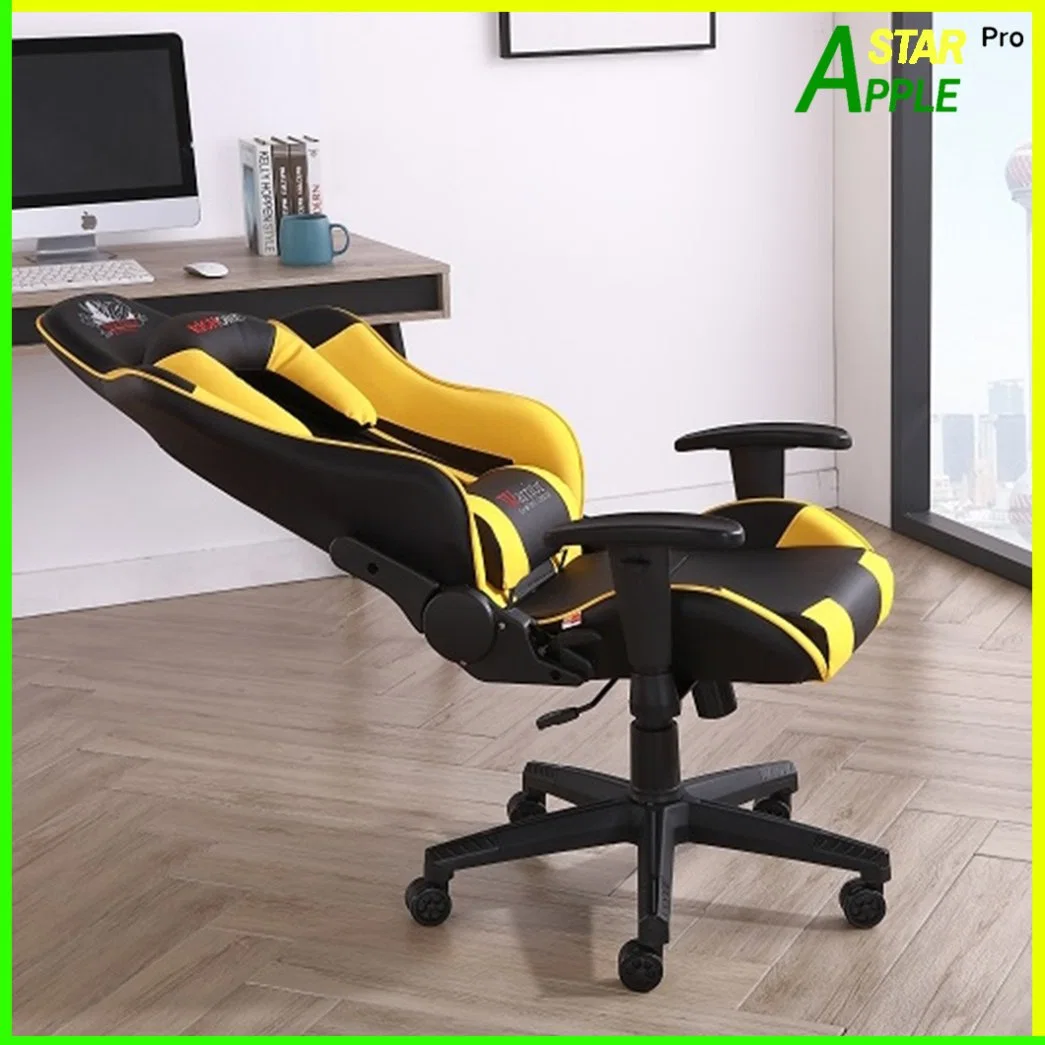 As-C2405 plastique ergonomique Logo gratuit Pinting marché de gros de meubles de bureau Chaise de jeu