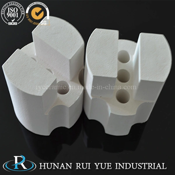 Hardness Wear Ceramic Core for Bobbin Elements Heaters Cordierite Ceramic Parts