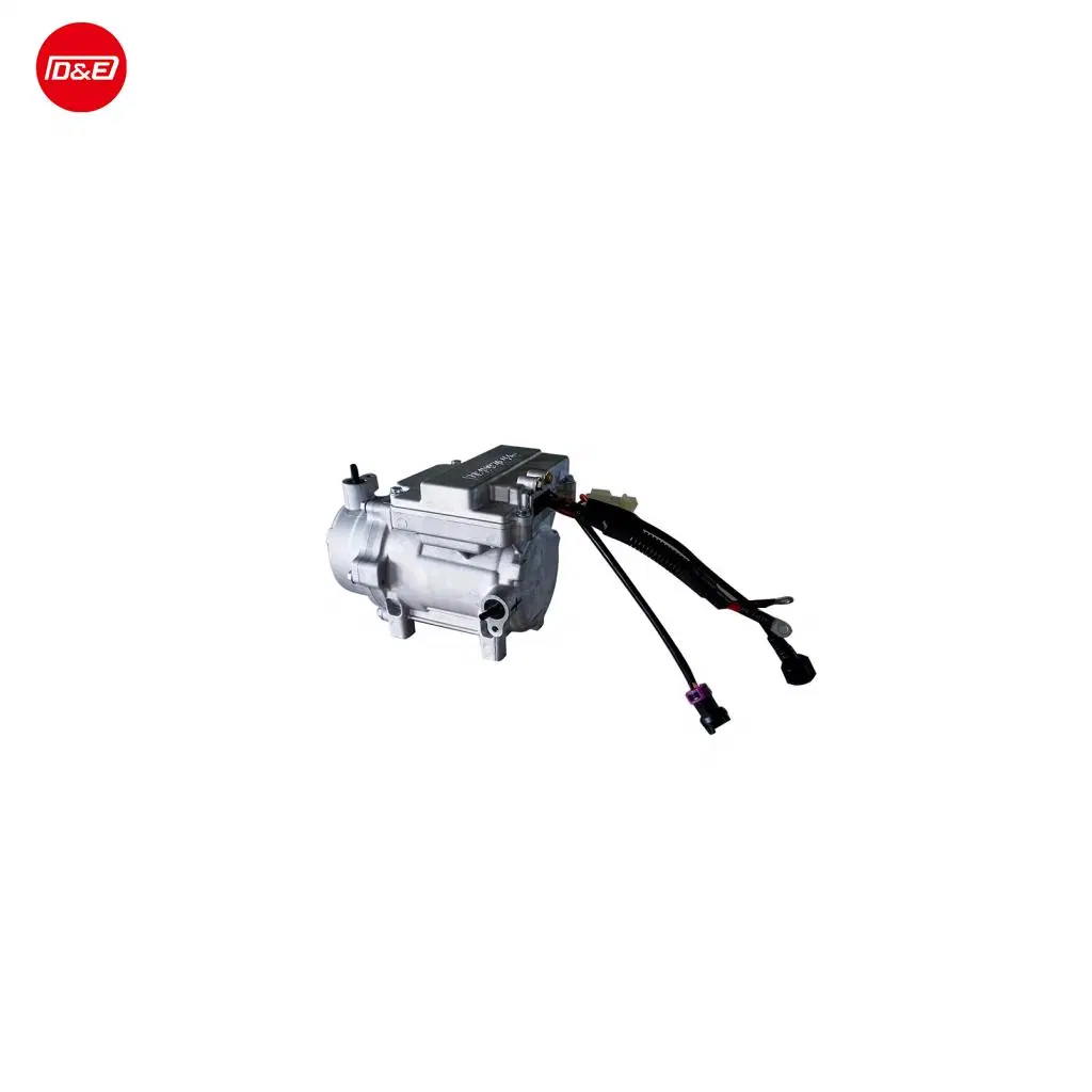 Universal Air Conditioning Compressor Electric AC Compressor 12V 24V 27cc Output Volume