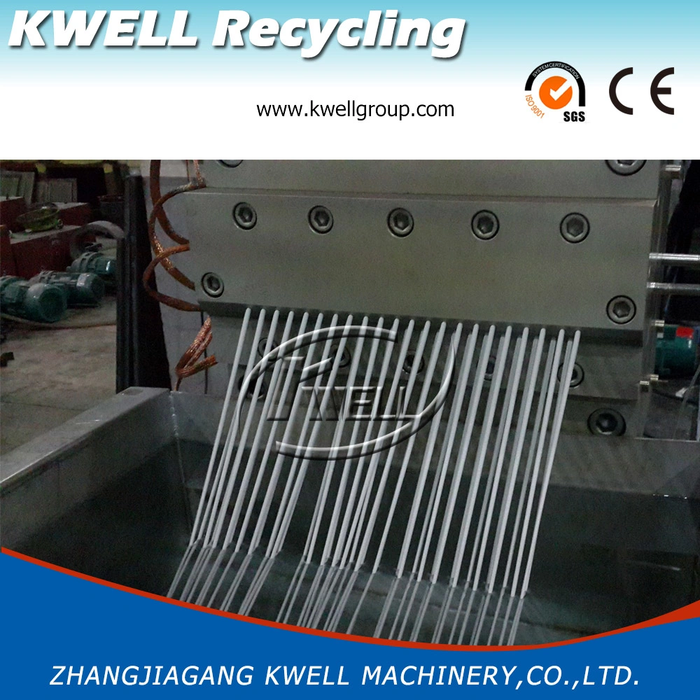 Plastic Pelletizing Line PE Granulating Extruder Machine for Recycling Clean HDPE/LDPE/ABS
