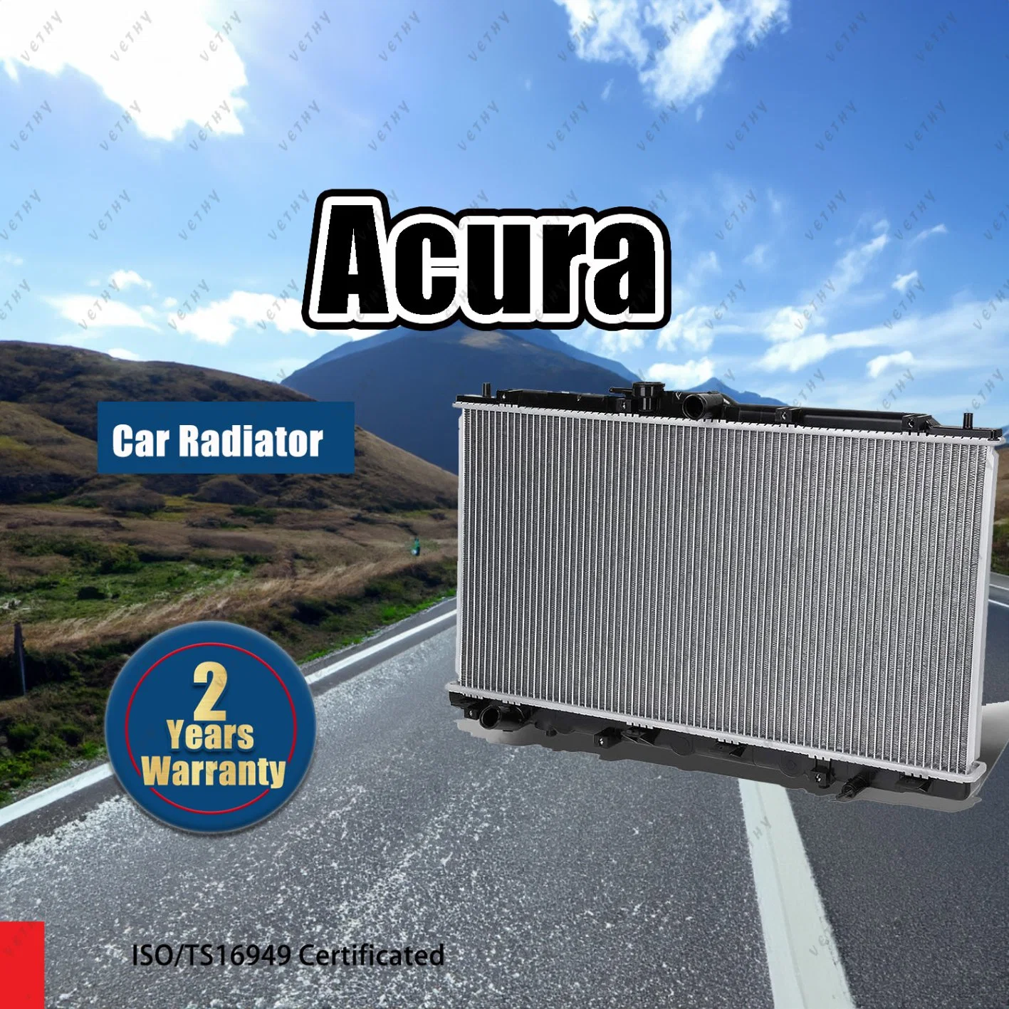 Acura Rlx Car Radiator - Premium Cooling Solution, Optimal Heat Dissipation, Durable Build