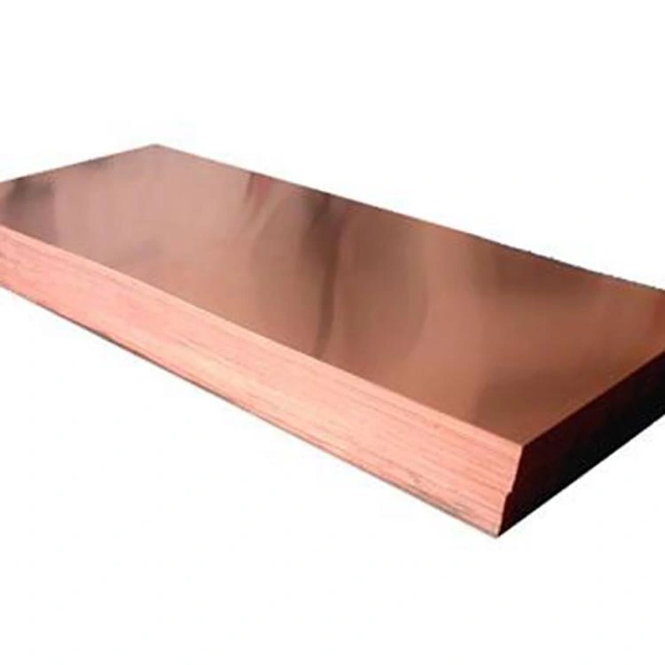 Brass/ Red 99.9% Pure Copper Plate CZ108 / C2720/ C33530/C10100/C12200 3mm 4mm Thickness 4X8 Copper Sheet Price