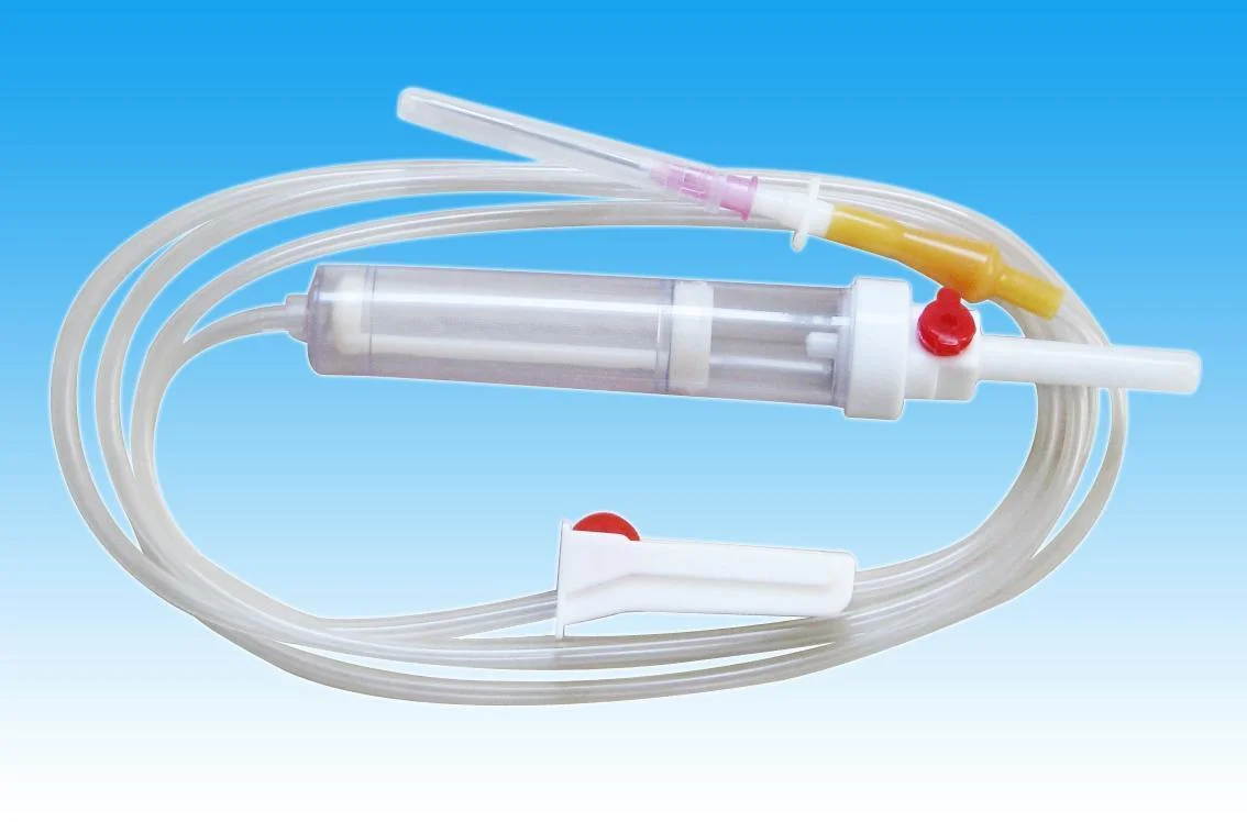 Disposable Sterile Blood Transfusion Infusion Set with Needle
