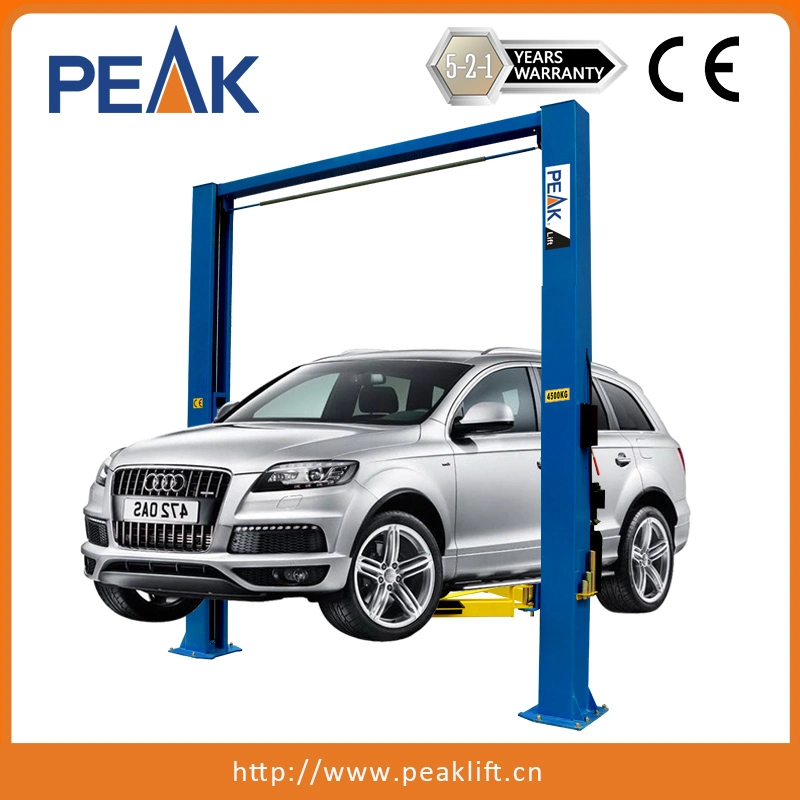 Clean Floor Type 2 Post Hydraulic Garage Equipment for Car Lifting (210C)