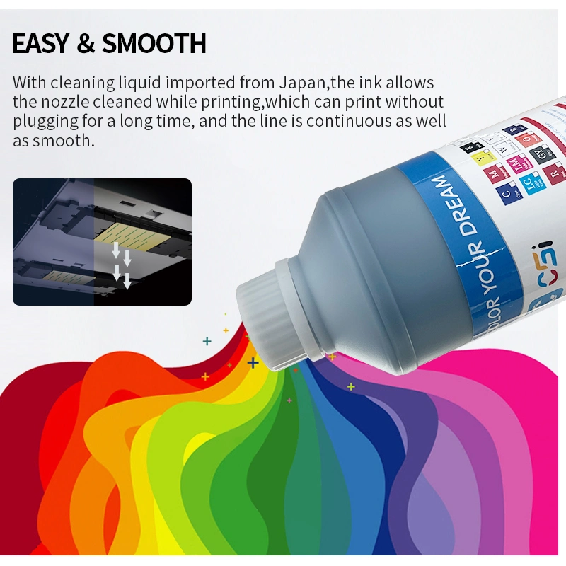 Textile Clothing Printing Ink 4-Color Water-Based Sublimation Ink