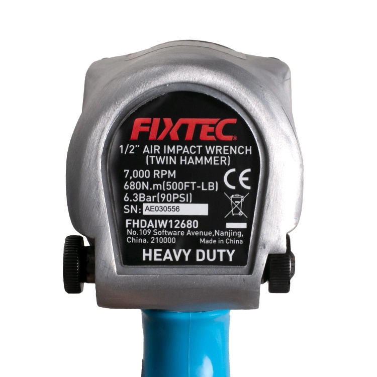 Fixtec Air Tools Professional Heavy Duty 1/2" Air Impact Wrench Tool