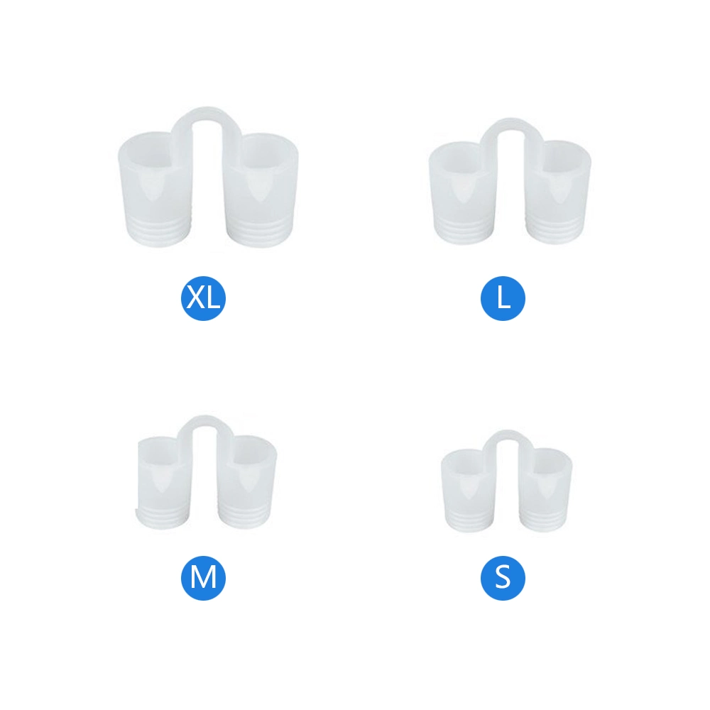 Deja de roncar Device Dispositivo de pinza de nariz de noche de sueño ronquido Anti dilatador Nasal