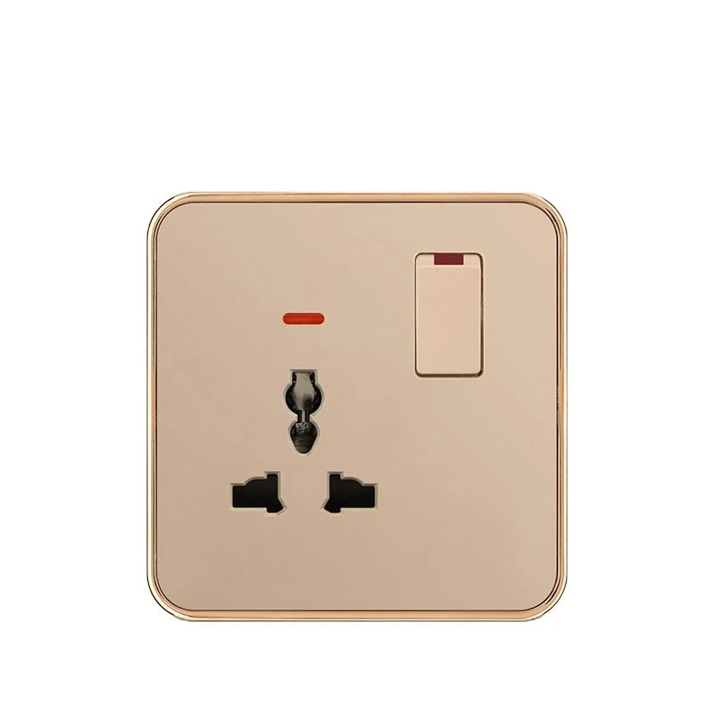 Q5 Brushed Classic Electrical Wall Switch High Quality Household Wall Light Switches
