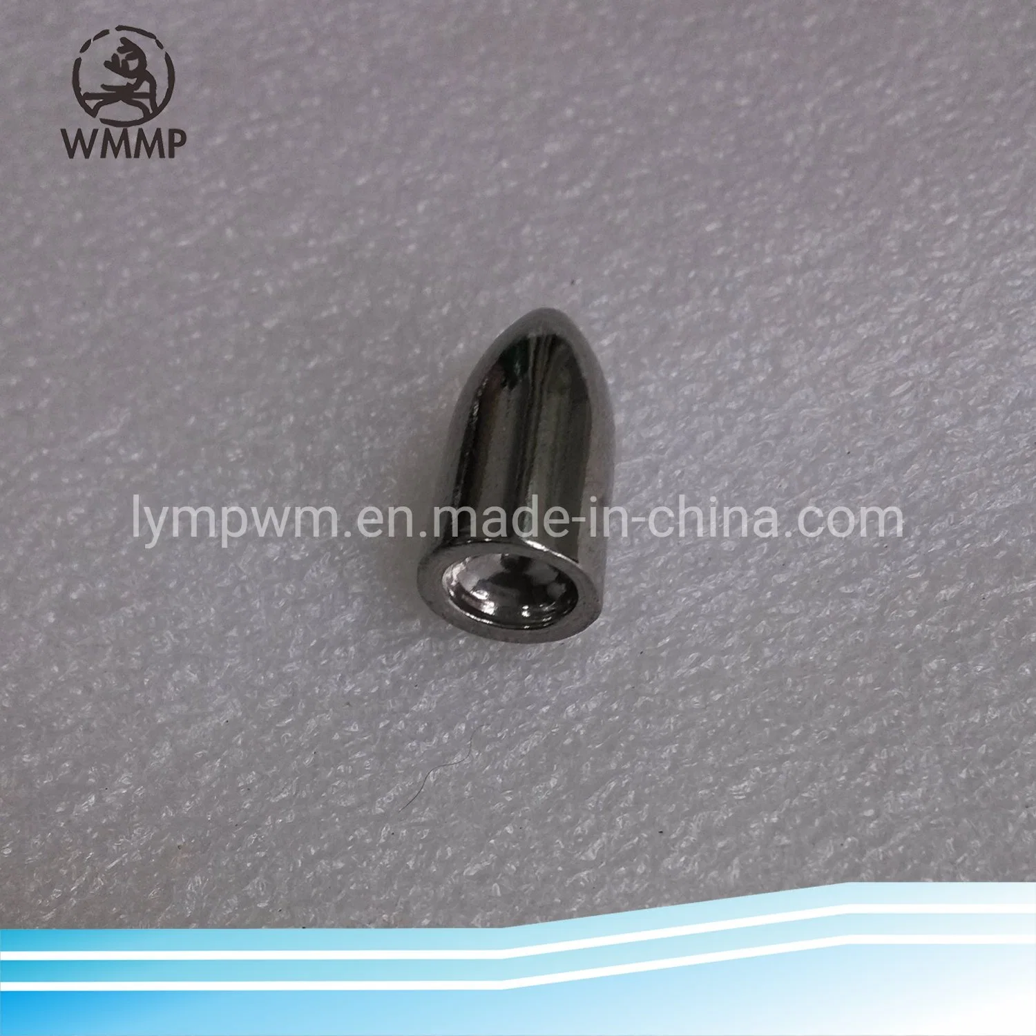 Green Pumpkin Tungsten Weight Insert-Free Matt Black Tungsten Worm Weight