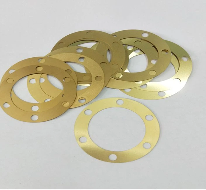 Gaskets Brass Copper Crush Sealing Washer Flat Seal Gasket Ring Automatic Making Punching Machine Line for Power Press Machine