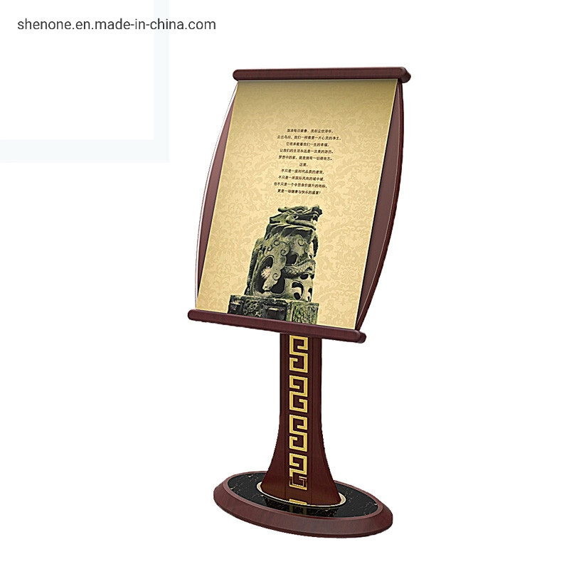 Shenone Wholesale/Supplier Hotel Lobby Information Display Hotel Indicator Acrylic Sign Stand