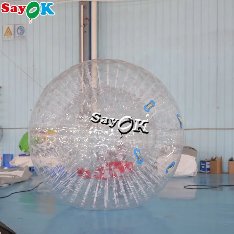 Niños Juego de adultos al aire libre Zorb transparente bola