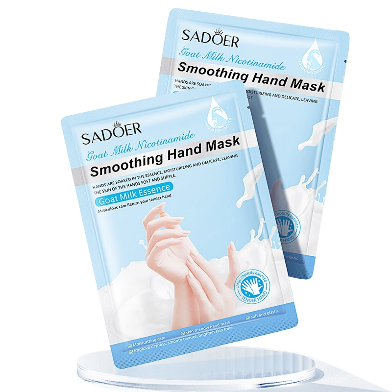 New Product Nicotinamide Milk Rose Whitening Hand Mask for Moisturizing Hand Skin Care Mask