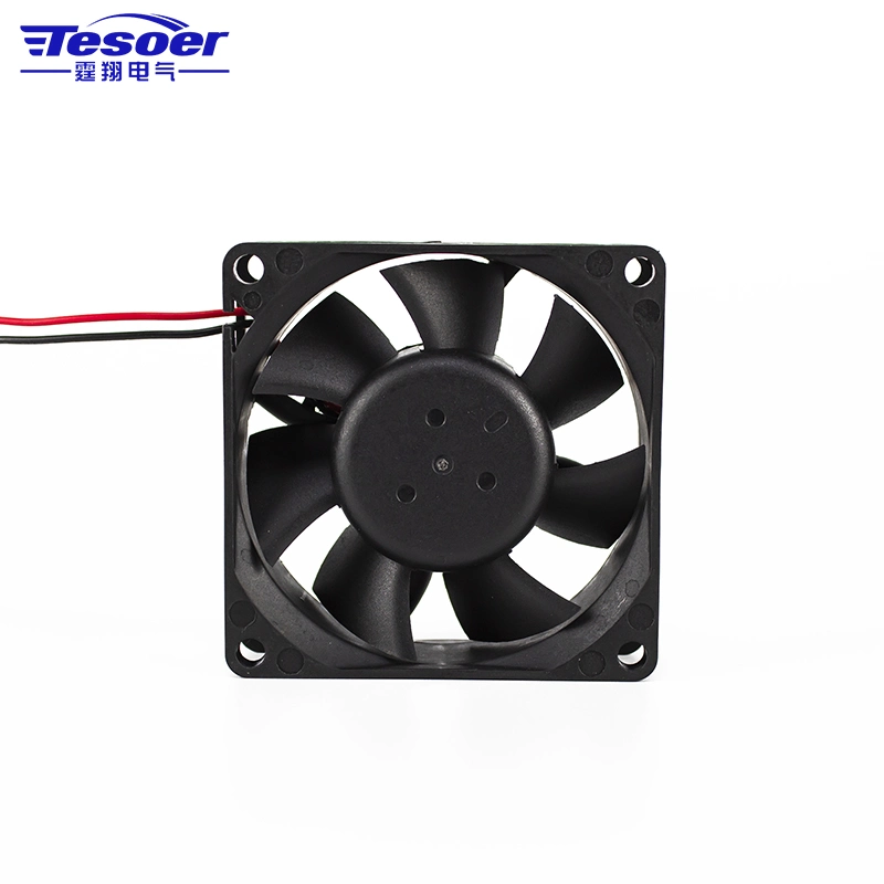 Ventilador axial para ventilador de 12V 24V 48V DC para electricidad 70x70x25 mm Panel TX7025