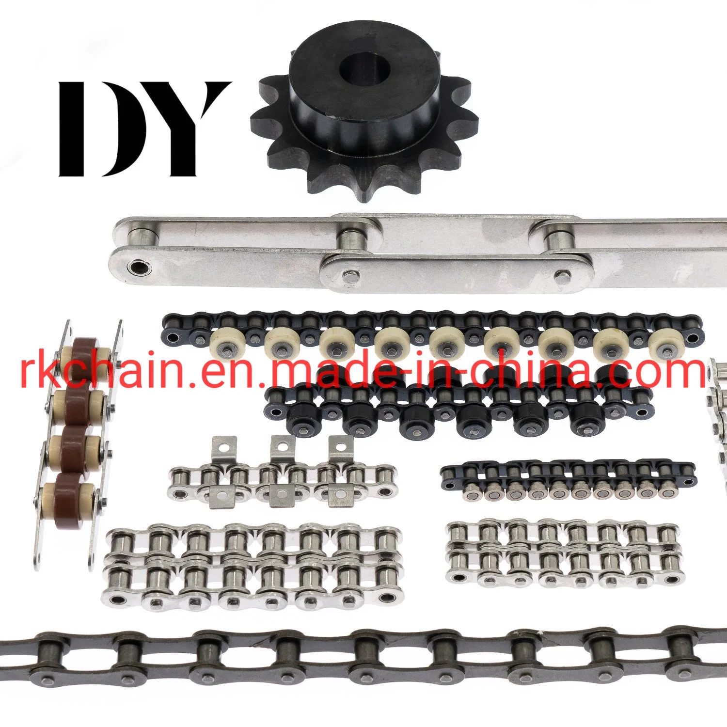 China High quality/High cost performance  Double Roller Conveyor Chain with Top Roller or Side Rollers