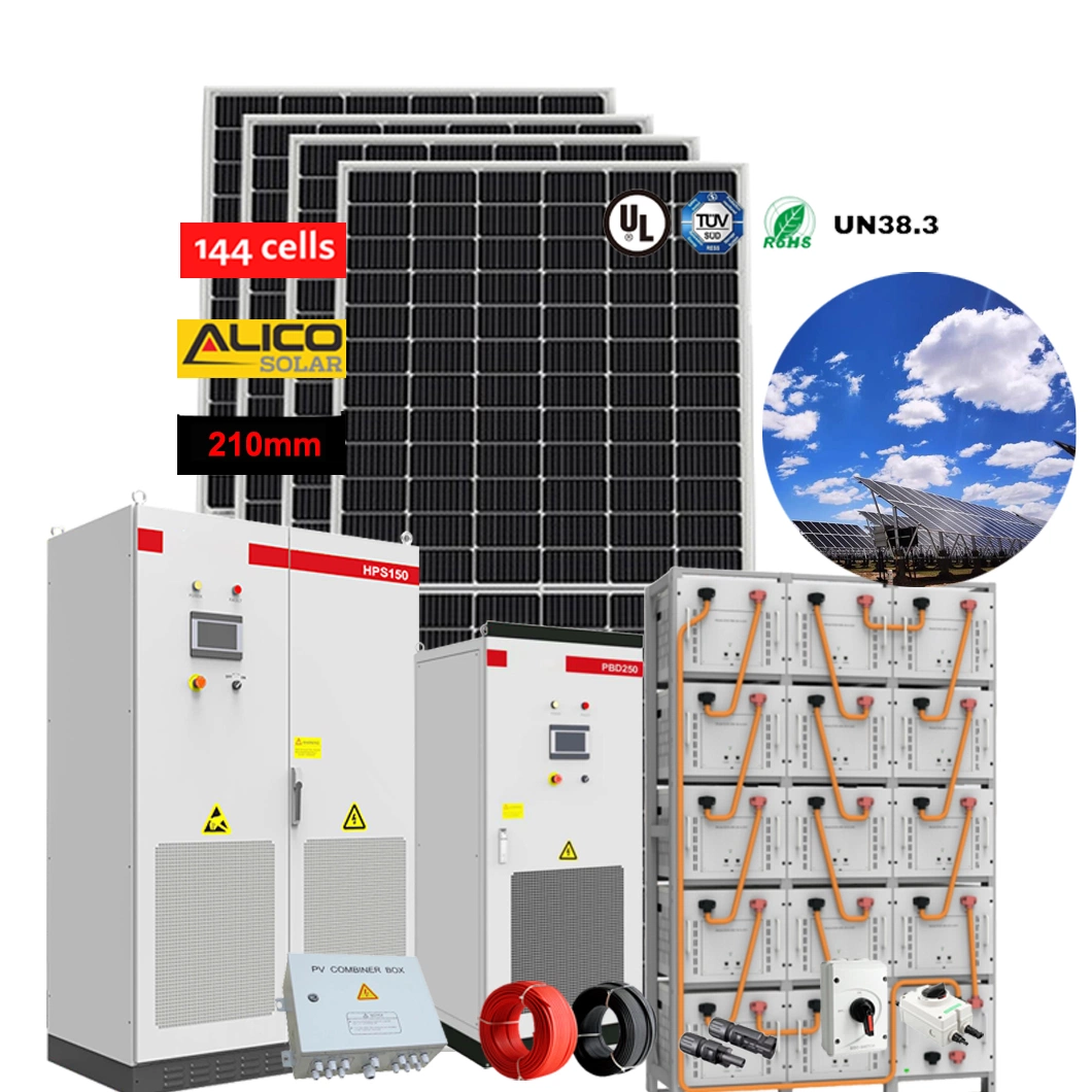 Energía doméstica barata Precio del sistema de alimentación del panel solar de 5kw 10kw 12kw a 15 kw a 20kw 30kw Growatt Deye Completa del Sistema Solar híbrida de la UE