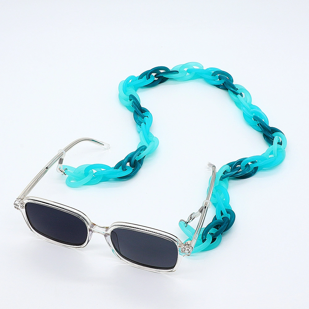 Farbe Perlen Brillen Kette Lesebrille Strap Holder Sonnenbrille Kette Für Frauen