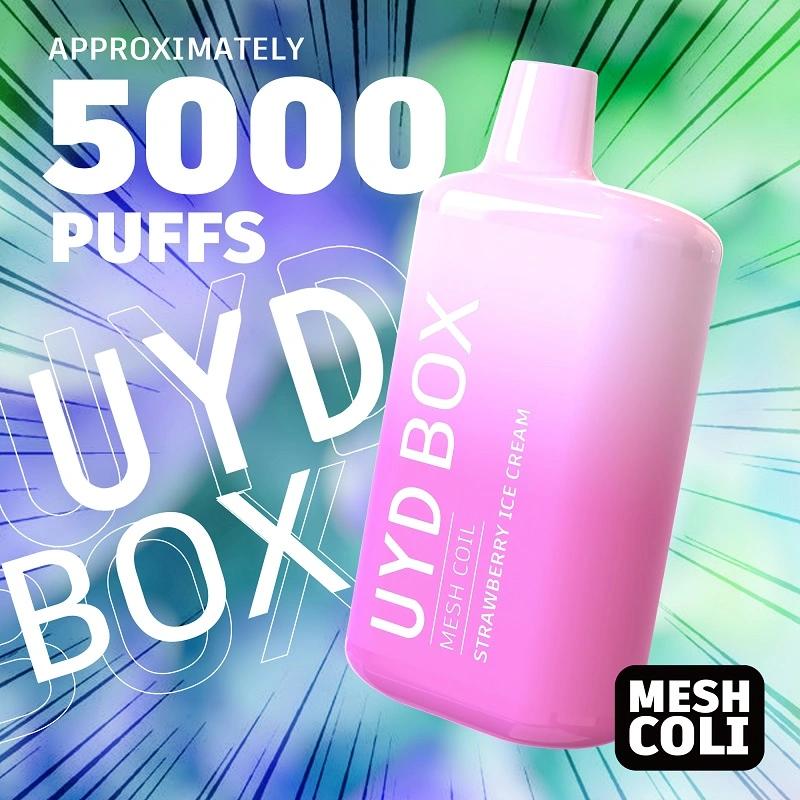 5000 bouffées je Vape stylo jetable Best-Selling obtenir 550mAh Batterie e cig Lux La cigarette électronique jetable Case Uyd Gadget de la Chine usine