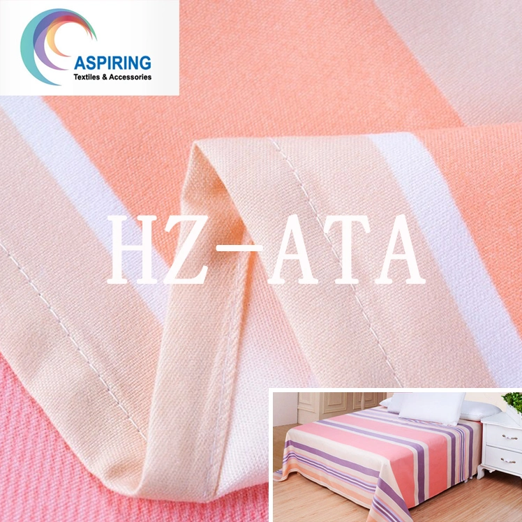 Woven Polyester Fabric 100% Polyester Microfiber Bed Sheet Fabric