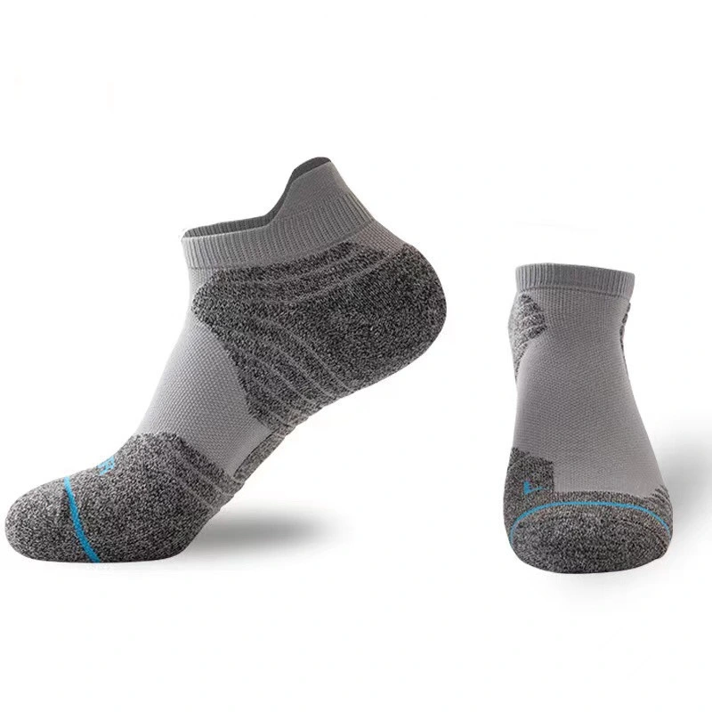Men's Sports Socks Thickened Deodorant Running Socks with Towel Bottom