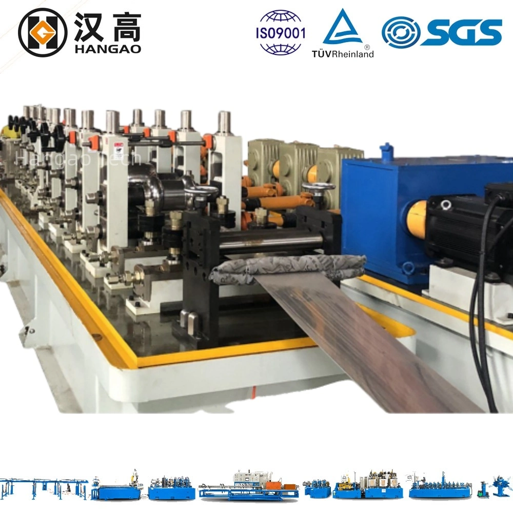 Stainless Steel Pipe Productionline 2205 Steel Tube Machine Water Duct Making Machine