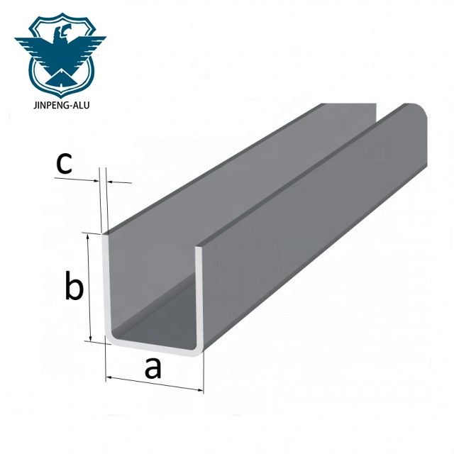 Aluminium Standard Profile Extruded U Channel Profile