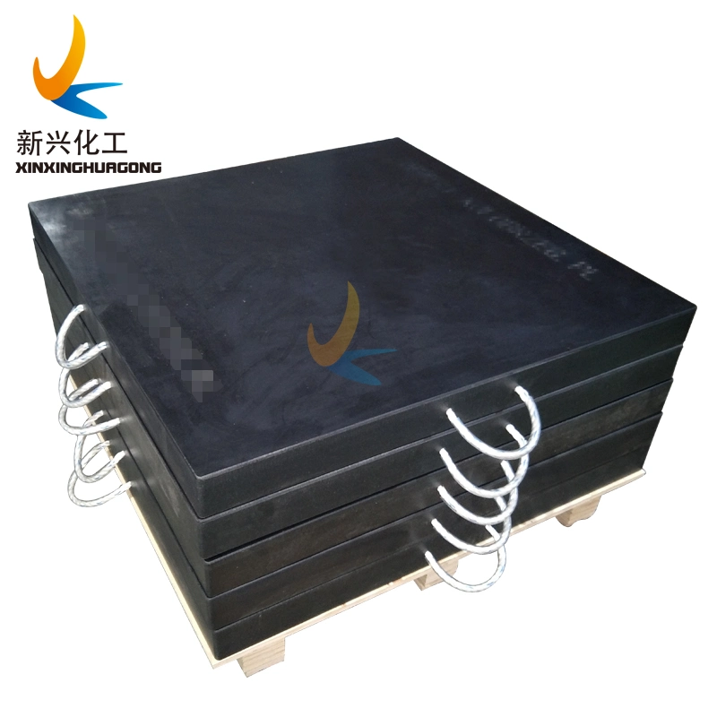 La Chine Fabricant personnalisé de composites PE Heavy Duty Outrigger Crane Pad