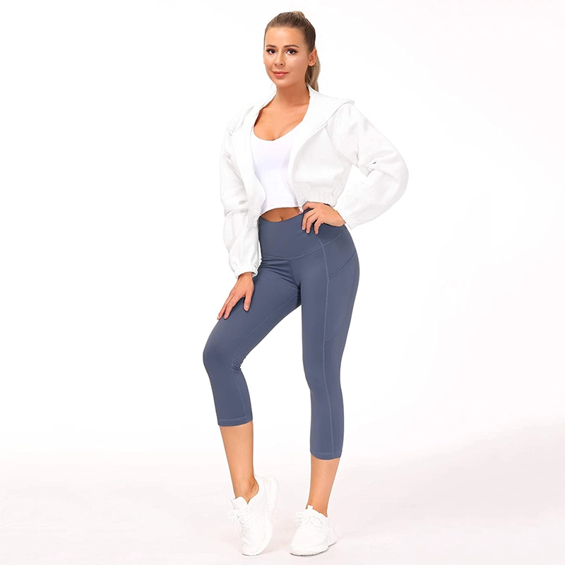 High quality/High cost performance  Factory Made Buttery Soft Four Way Stretch Custom Logo Workout Sports Pants Gym Fitness Yoga Tights for Women