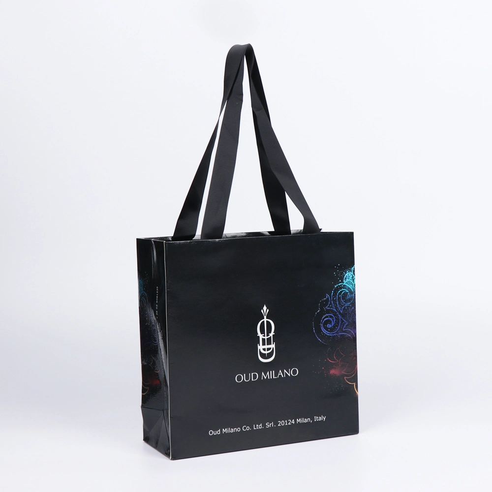 China Logo Printed Paper Valentine's Day Gift Bags Manufacturer