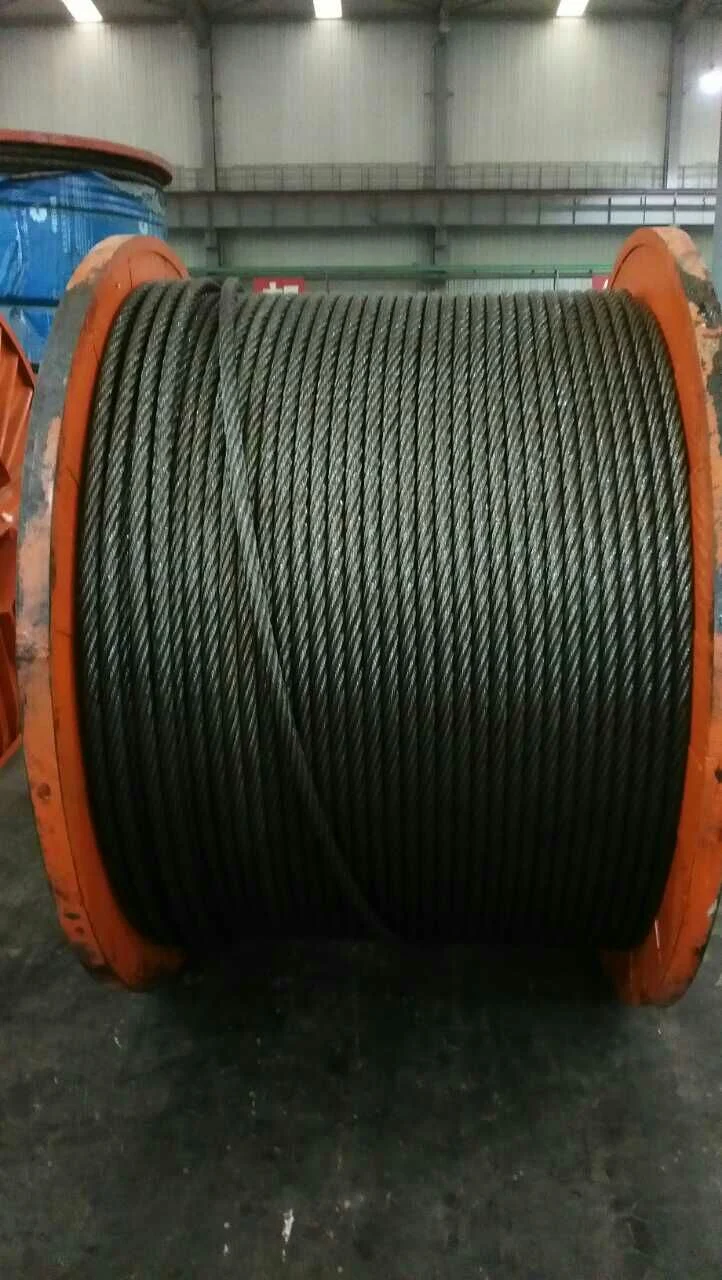 BS Standard 6X19 Fibre Core Steel Wire Rope for Excavator/Petroleum Drilling/Shaft Hoisting