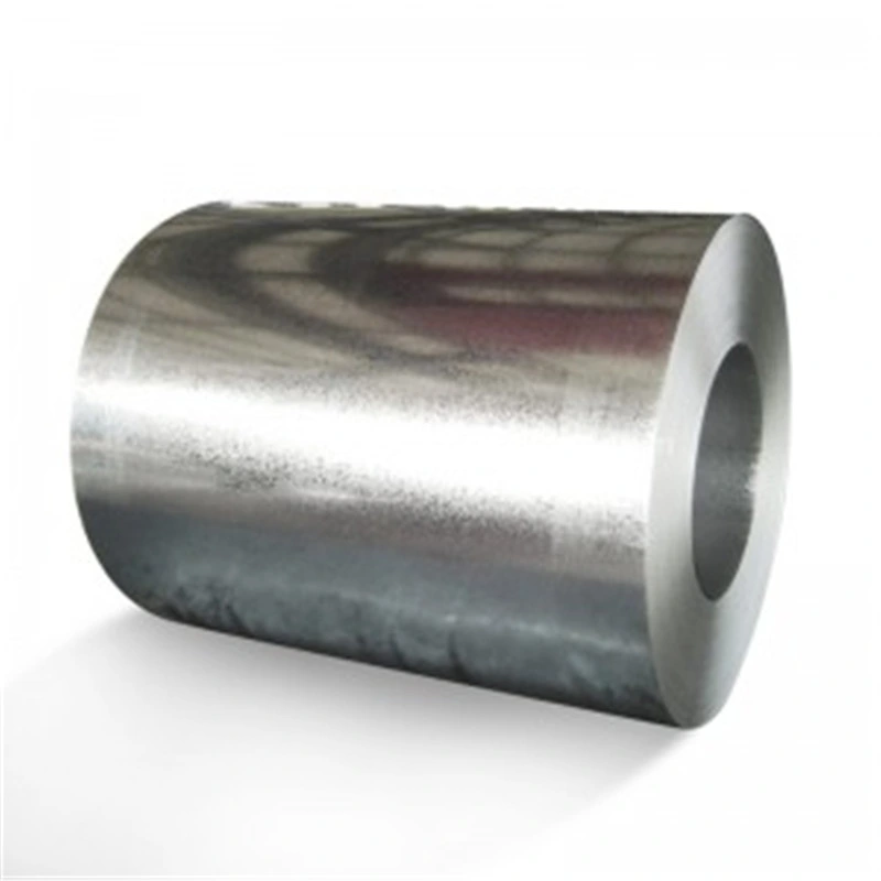 GI Galvanized bobinas Metal material de impermeabilización Galvalume DX51D Dx52D Dx54D G60 G90 G550 S350gd ASTM A653 Z275 Zinc Bobina de acero galvanizado recubierta