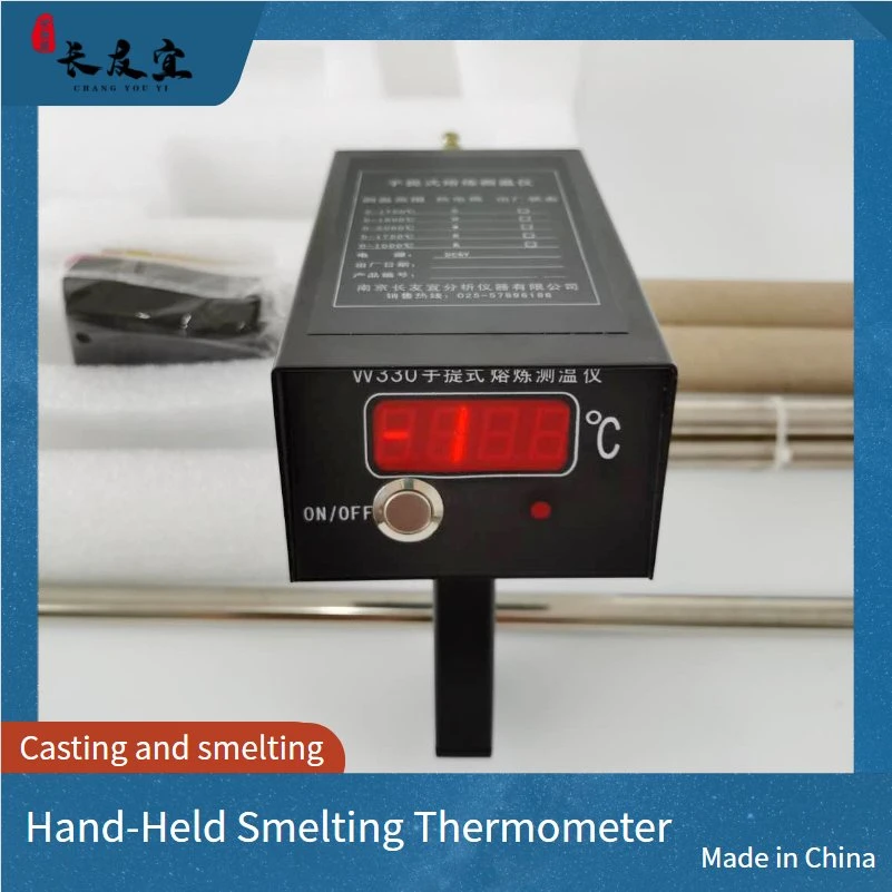 Cyy-W330 Hot Metal Thermometer Copper Water Thermometer Measures The High Temperature of Metal Liquid in Front of The Furnace 0-2000&ordm; C