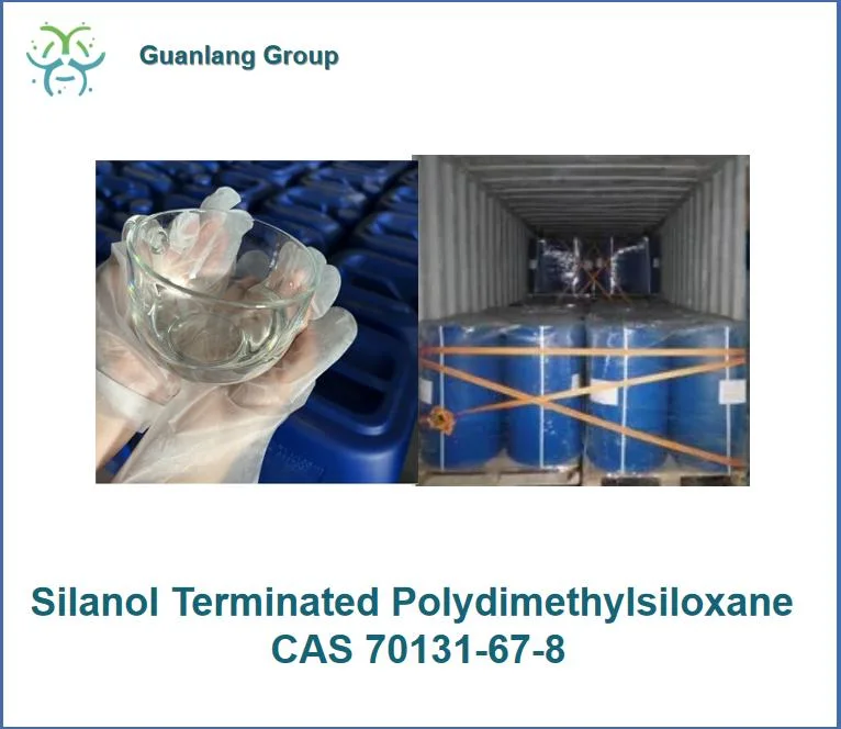 Fin d'alimentation d'usine Silanol polydiméthylsiloxane CAS 70131-67-8 avec une haute qualité