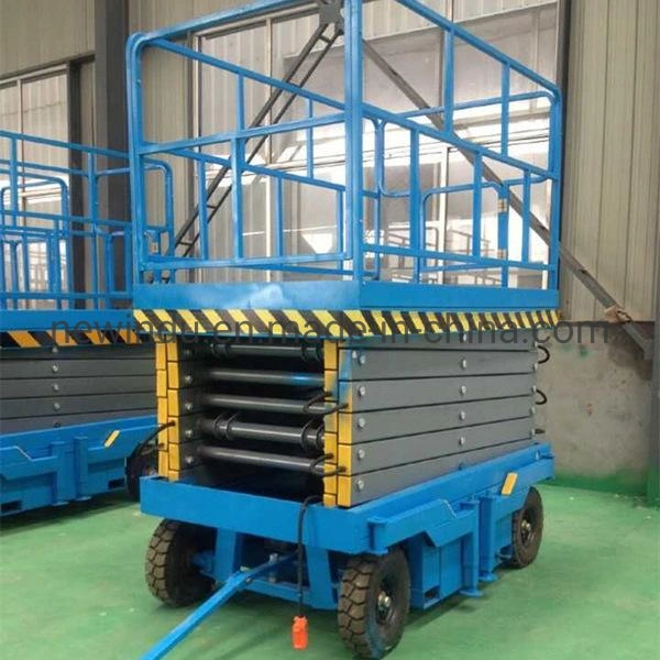 Hydraulic 6m 8m 10m Mobile Folding Electric Scissor Lift Platform