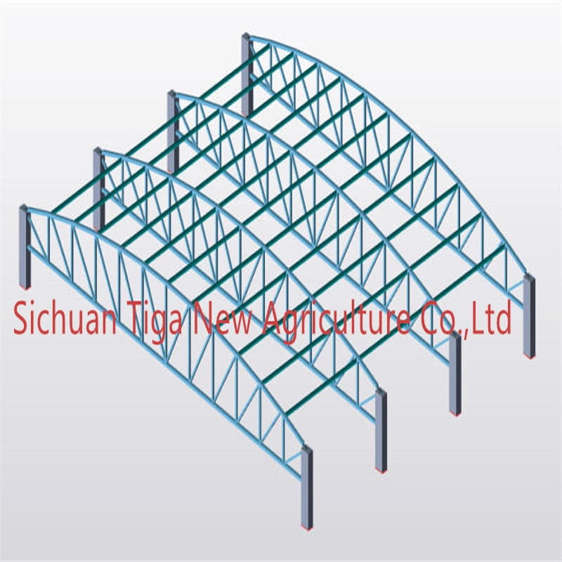 Australian Standard Prefabricated Steel Framed House Steel Roof Trusses for Industrial Building