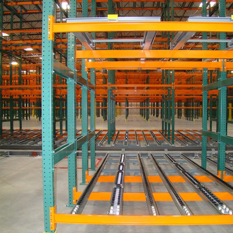 Adjustable Customized Gravity Storage Shelf Flow Rack Heavy Duty Rack System