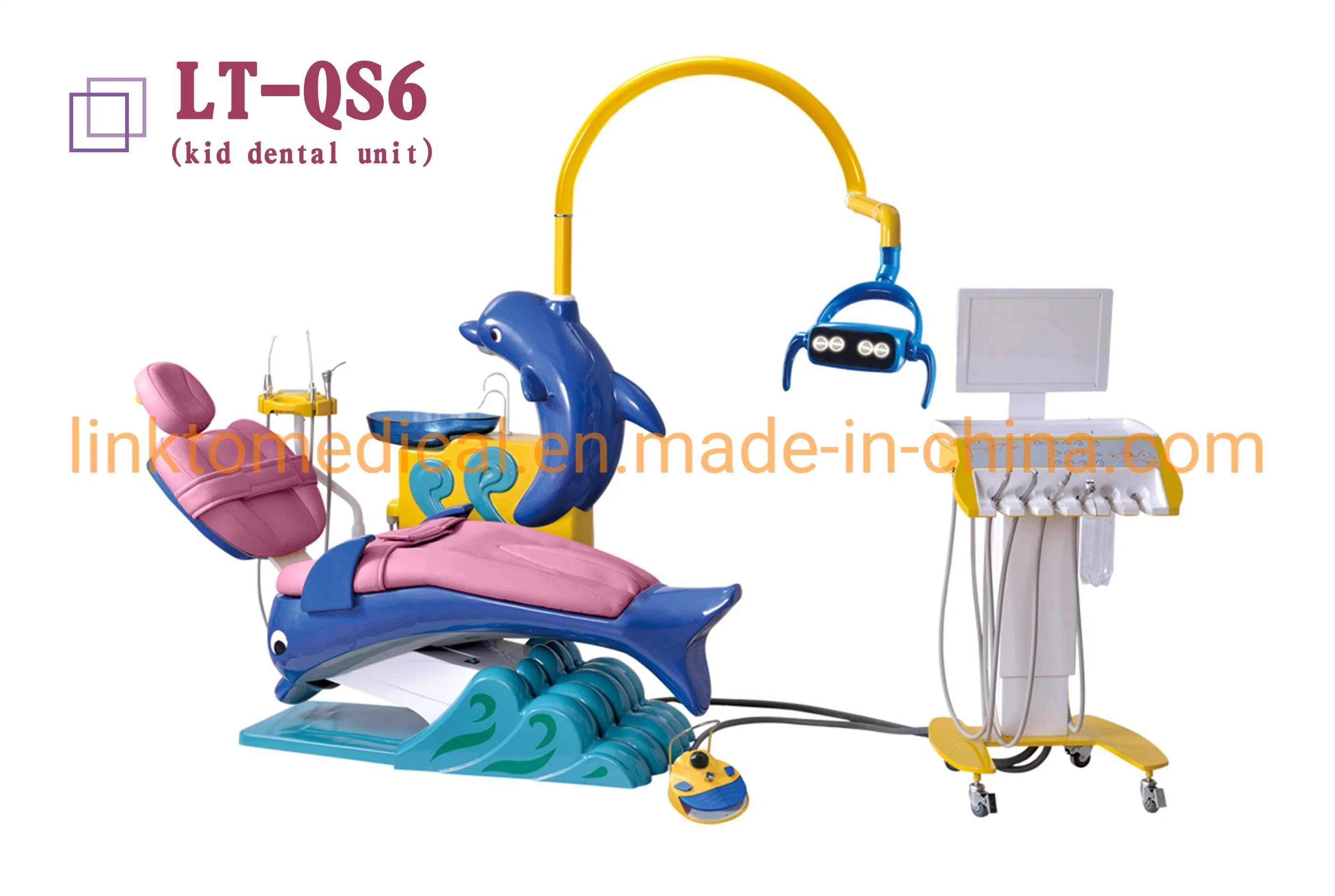 Hot Kids Dental Chair for Dental Clinic Children Dental Chair and Dental Chair with Microscope