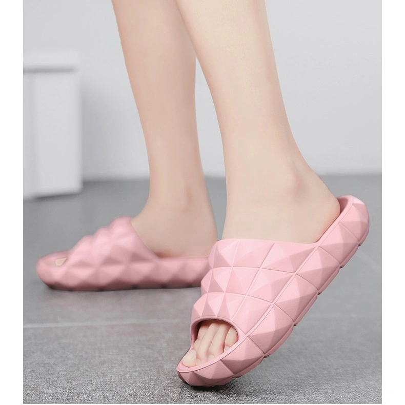 Home Slippers Women's Summer Thick Sole0 Indooroutdoor Non-Slip Slippers Bathroom Casual Women's 2023 New Flip