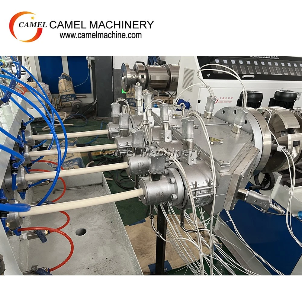 20-32mm Four Output PVC Electrical Pipe Production Line with Belling Machine