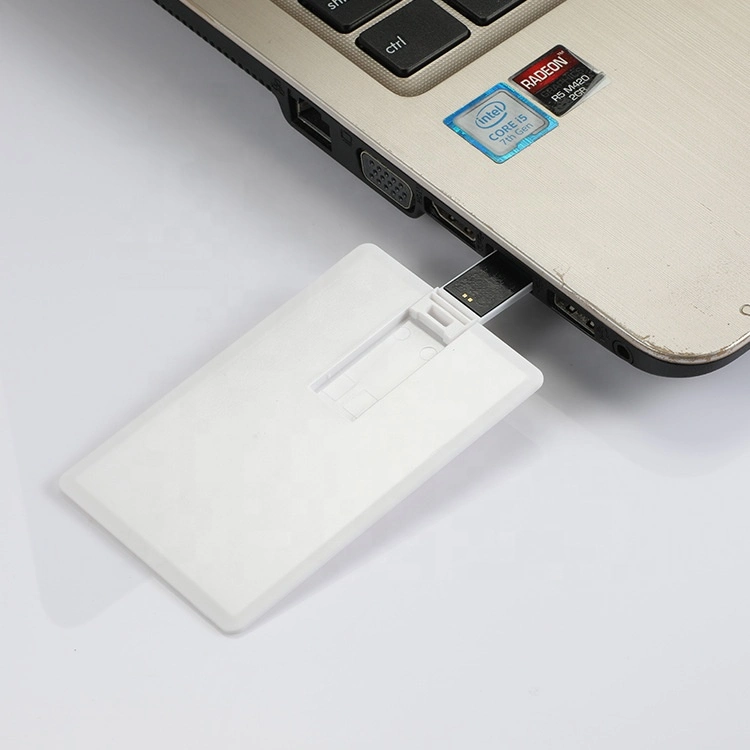 USB 2,0 de la tarjeta de crédito Unidad USB 4GB -32GB con Logotipos personalizados