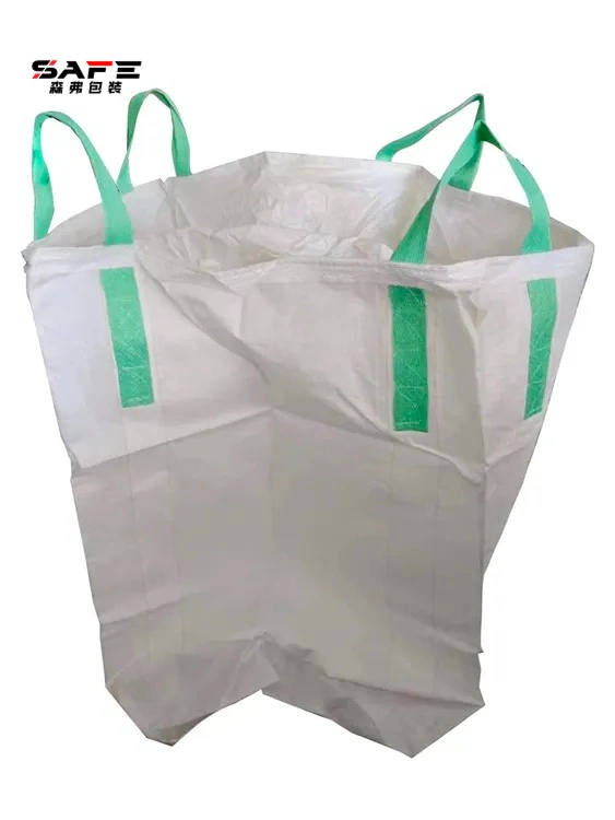 Buen Precio PP Big Bulk Bag 1000kg muestra gratuita FIBC Bolsa Jumbo para Piedras Mina de Cemento China Big Factory